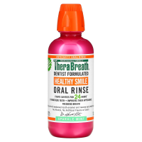 TheraBreath, Healthy Smile, Oral Rinse, Sparkle Mint, 16 fl oz (473 ml)