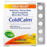 Boiron, Coldcalm, 60 быстрорастворимых таблеток