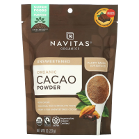 Navitas Organics, Органический порошок какао, 227 г
