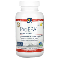 Nordic Naturals, ProEPA, лимон, 1000 мг, 120 мягких таблеток