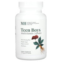Michael's Naturopathic, Капсулы для мальчиков-подростков, Мультивитамины для ежедневного приема, 60 вегетарианских и кошерных капсул