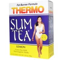 Hobe Labs, Чай для похудения Термо-слим, лимон, 24 пакетика, 48 г