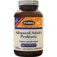 Flora, Пробиотик для взрослых Advanced 60 капсул