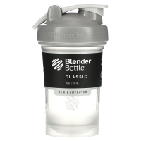 Blender Bottle, Classic With Loop, Pebble Grey,  20 oz