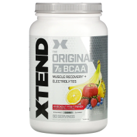 Xtend, The Original, 7 г аминокислот с разветвленными цепями, со вкусом фруктового пунша, 1,22 кг (2,68 фунта)