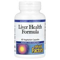 Natural Factors, Формула для здоровья печени, 60 капсул