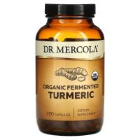 Dr. Mercola, Ферментированная куркума, 180 капсул