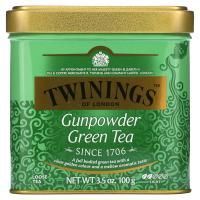 Twinings, Классический дымный зеленый листовой чай, 3,53 унции (100 г)