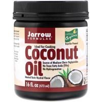 Jarrow Formulas, Органическое кокосовое масло, 16 унций (473 г)