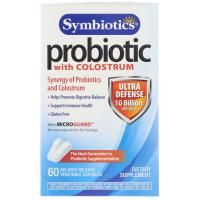 Symbiotics, Probiotic with Colostrum, 60 Delayed Release Vegetable Capsules