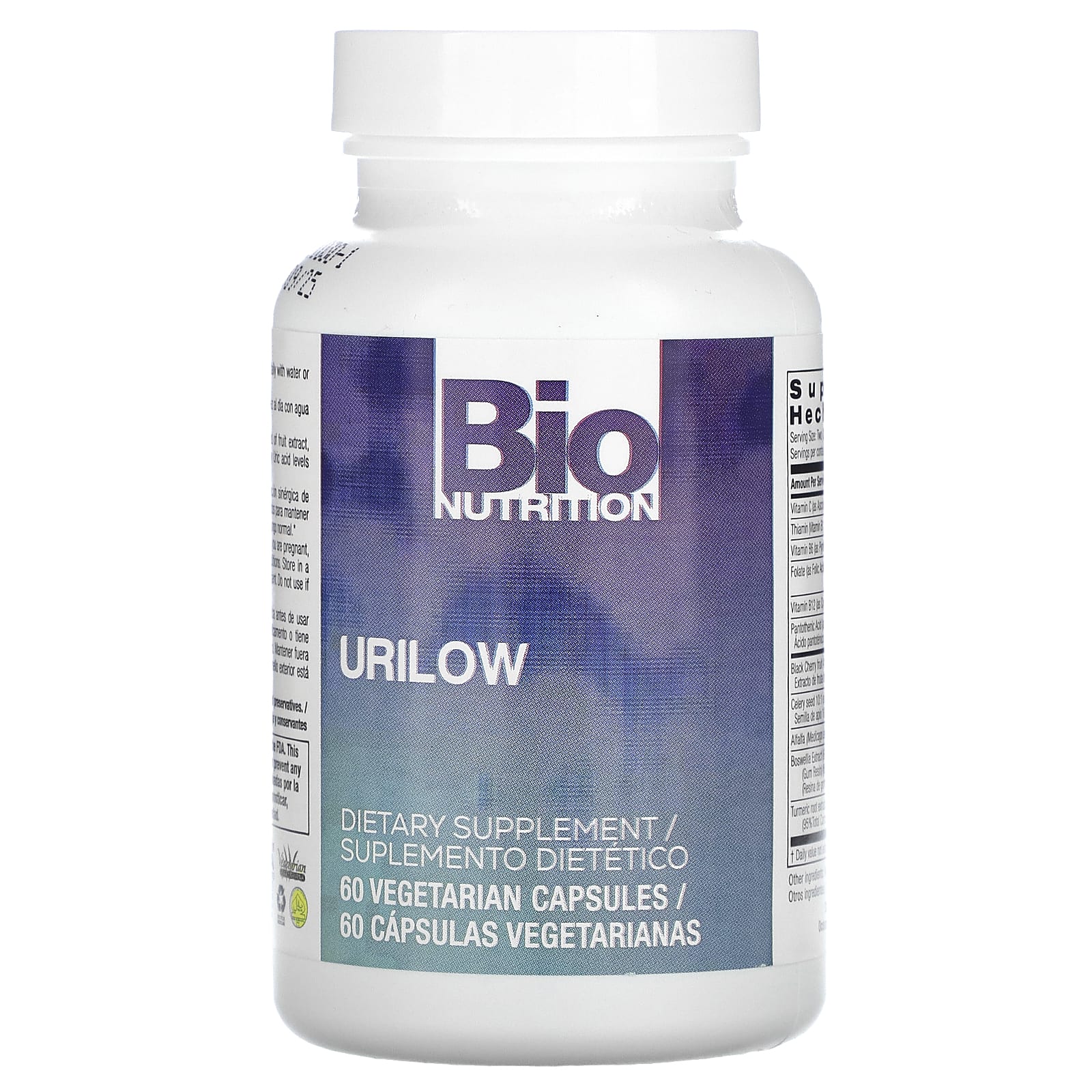 Bio Nutrition, Urilow 60 вегетарианских капсул – купить в Москве, цена.