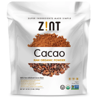 Zint, Какао, необработанный органический порошок, 907 г (32 унции)