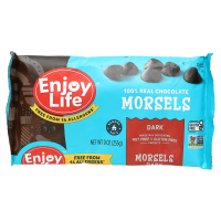 Enjoy Life Foods, Кусочки темного шоколада, обычный размер, 9 унций (255 г)