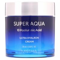 Missha, Super Aqua Ultra Hyalron, крем, 70 мл (2,36 жидк. унции)
