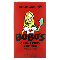 Bobo's Oat Bars, Овсяные батончики с клюквой и апельсином, 12 батончиков по 85 г (3 унции)