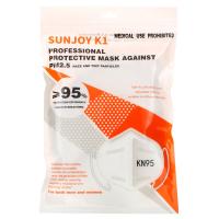 SunJoy, KN95, профессиональная защитная одноразовая маска для лица, 10 упаковок