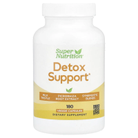 Super Nutrition, добавка для поддержки детоксикации, 180 растительных капсул