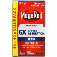 Schiff, MegaRed, Advanced, 800 мг, 80 мягких таблеток