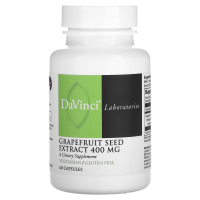 DaVinci Laboratories of Vermont, Экстракт семян грейпфрута, 400 мг, 60 капсул