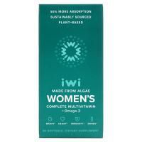 iWi, Полный комплекс мультивитаминов и омега-3 для женщин, 60 мягких таблеток
