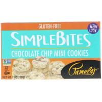 Pamela's Products, Simplebites, Хрустящее шоколадное мини-печенье, 7 унций (198 г)
