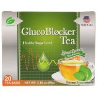 Longreen Corporation, Чай GlucoBlocker, 20 чайных пакетиков, 2,12 унции (60 г)