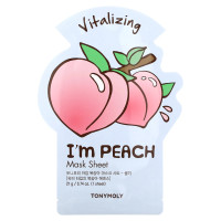 Tony Moly, I'm Peach, Vitalizing Mask Sheet, 1 Sheet, 0.74 oz (21 g)