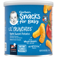 Gerber, Lil' Crunchies, Apple, Sweet Potato, Crawler, 1.48 oz (42 g)