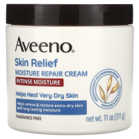 Aveeno, Active Naturals, Увлажняющий восстанавливающий крем, без ароматизаторов, 11 унций (311 г)
