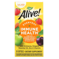 Nature's Way, Alive! добавка для поддержки здоровья иммунной системы, 30 мягких таблеток