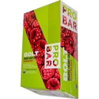 Pro Bar, Bolt Organic Energy Chews, Raspberry with Caffeine, 12 Pouches, 10 Chews (2.1 oz each)