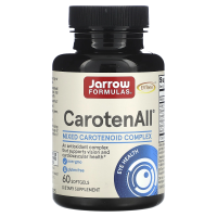 Jarrow Formulas, CarotenALL, комплекс из смеси каротиноидов, 60 мягких таблеток
