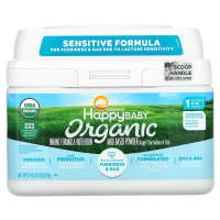 Happy Family Organics, Organics Happy Baby, смесь для младенцев с железом, этап 2, 0–12 месяцев, 595 г (21 унция)