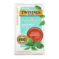 Twinings, Probiotics Black Tea, English Breakfast, 18 чайных пакетиков, 45 г (1,59 унции)