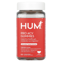 HUM Nutrition, Жевательные мармеладки Pro ACV, яблоко, 60 веганских жевательных таблеток