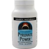 Source Naturals, Сила пирувата (750 мг) 90 капсул