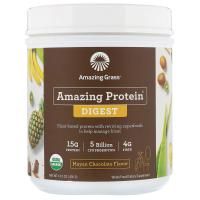 Amazing Grass, Amazing Protein, «Здоровое пищеварение», со вкусом шоколада майя, 5 млрд КОЕ, 405 г