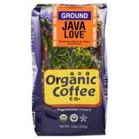 Organic Coffee Co., Кофе Java Love, молотый, 12 унций (340 г)