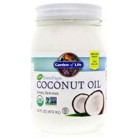 Garden of Life, Необработанное кокосовое масло холодного отжима, 16 унций (473 мл)