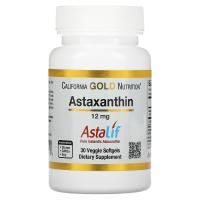 California Gold Nutrition, Astaxanthin, Astalif, 12 mg, 30 Veggie Softgels