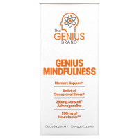 The Genius Brand, Genius Mindfullness, 30 растительных капсул