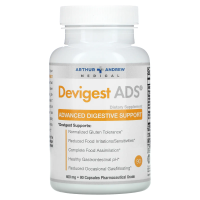 Arthur Andrew Medical, Devigest ADS, улучшенная поддержка пищеварения, 400 мг, 90 капсул