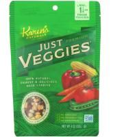 Karen's Naturals, "Просто овощи", 4 унции (112 г)