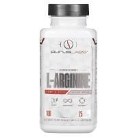 Purus Labs, Foundation Series, L-аргинин, 100 растительных капсул