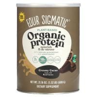 Four Sigmatic, Растительный протеин с восстановлением суперпродуктов - Сливочное какао 21,16 унции