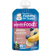 Gerber, Smart Flow, 12+ Months, Banana, Blueberry, 3.5 oz (99 g)