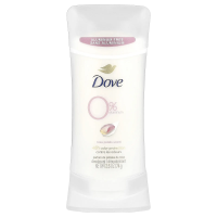 Dove, 0% алюминиевый дезодорант, с ароматом лепестков роз, 74 г (2,6 унции)