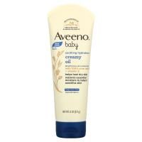 Aveeno, Baby, Успокаивающее увлажняющее сливочное масло, без отдушек, 8 унций (227 г)