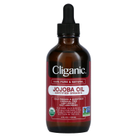 Cliganic, 100% Pure Organic, Jojobo Oil, 4 fl oz (120 ml)