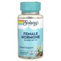 Solaray, Смесь женских гормонов SP-7C, 100 вегетарианских капсул